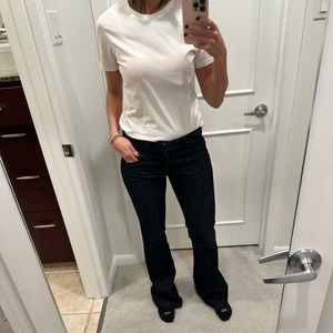 Paige size 27 dark denim flare